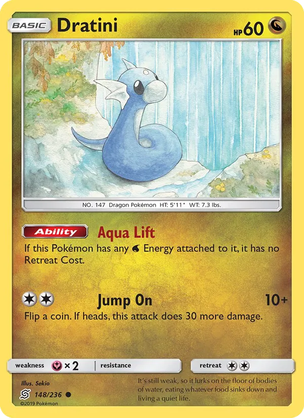 Dratini #148 – Unified Minds card