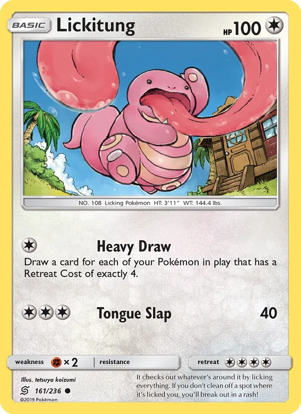 Lickitung #161 – Unified Minds card