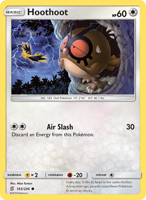 Hoothoot #165 – Unified Minds card