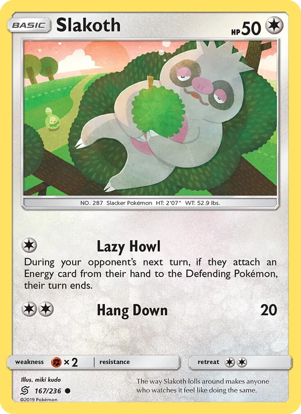 Slakoth #167 – Unified Minds card