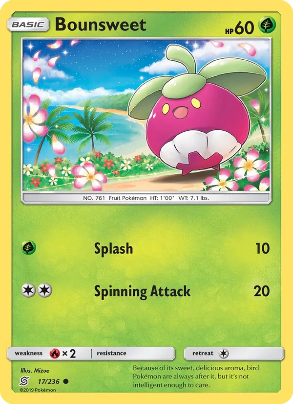 Bounsweet #17 – Unified Minds card