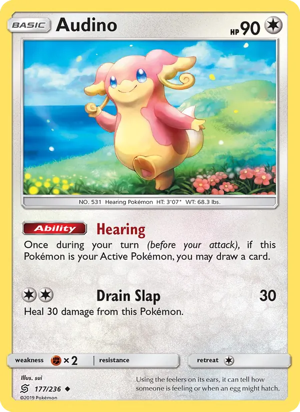 Audino #177 – Unified Minds card