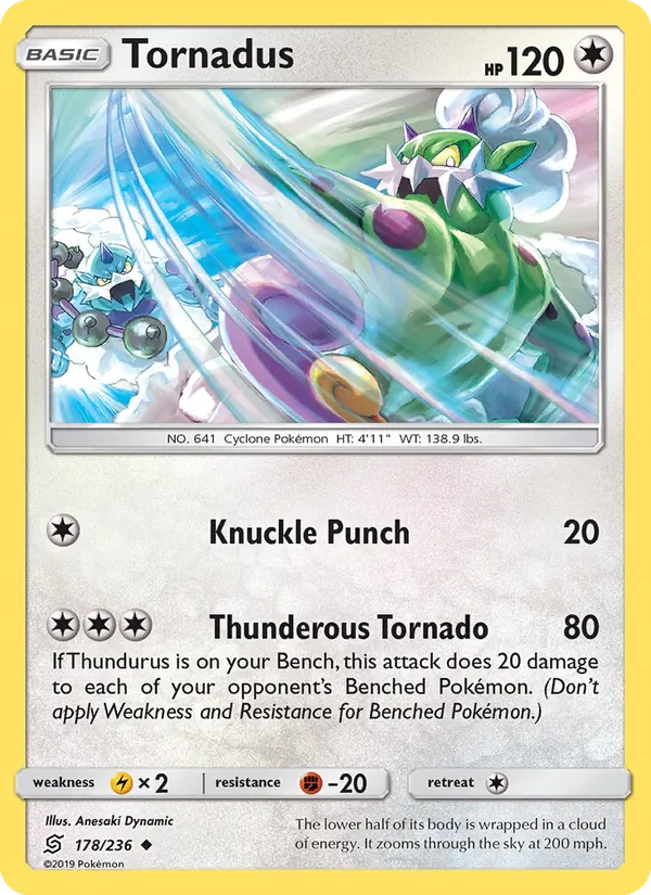 Tornadus #178 – Unified Minds card
