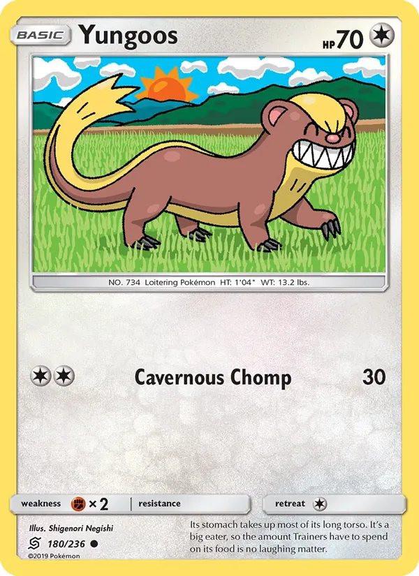 Yungoos #180 – Unified Minds card