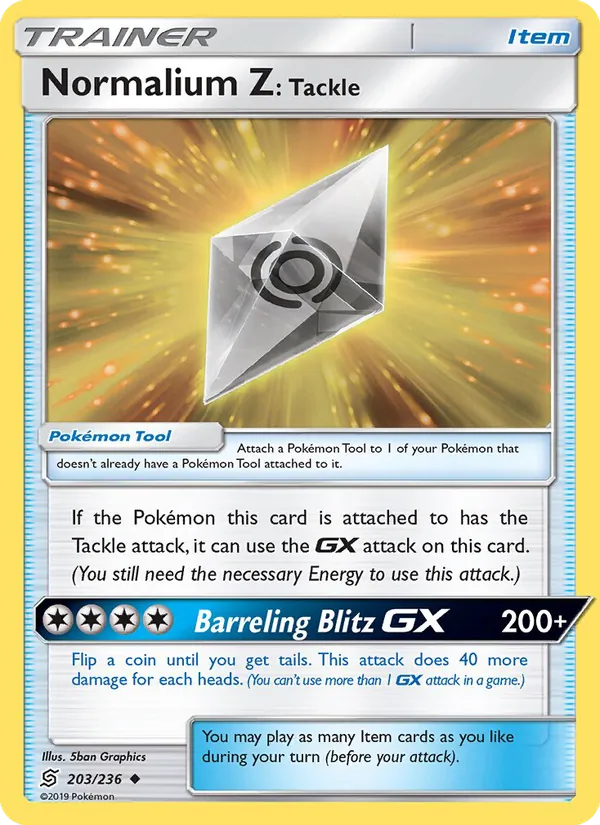 Normalium Z: Tackle #203 – Unified Minds card