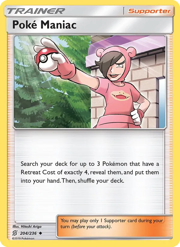 Poké Maniac #204 – Unified Minds card