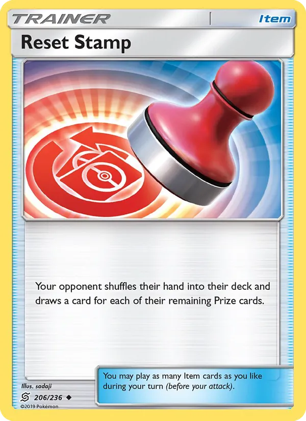 Reset Stamp #206 – Unified Minds card