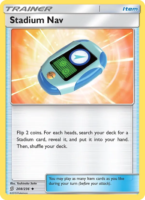 Stadium Nav #208 – Unified Minds card