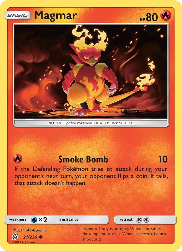 Magmar #21 – Unified Minds card