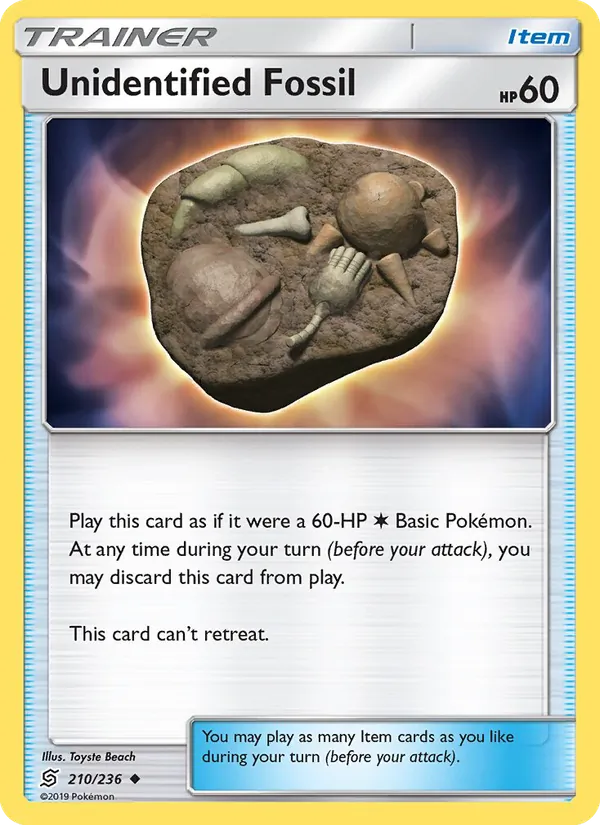 Unidentified Fossil #210 – Unified Minds card