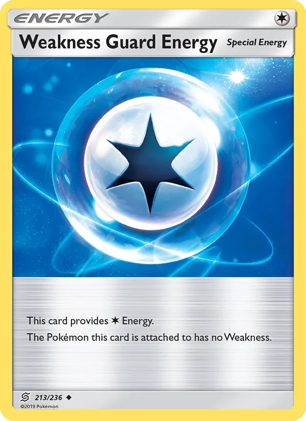 Weakness Guard Energy #213 – Unified Minds card
