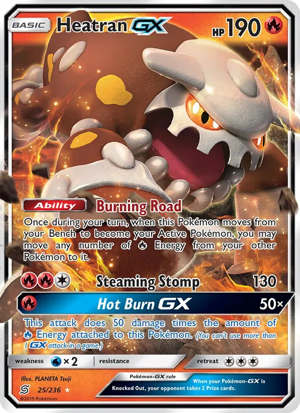 Heatran GX #25 – Unified Minds card