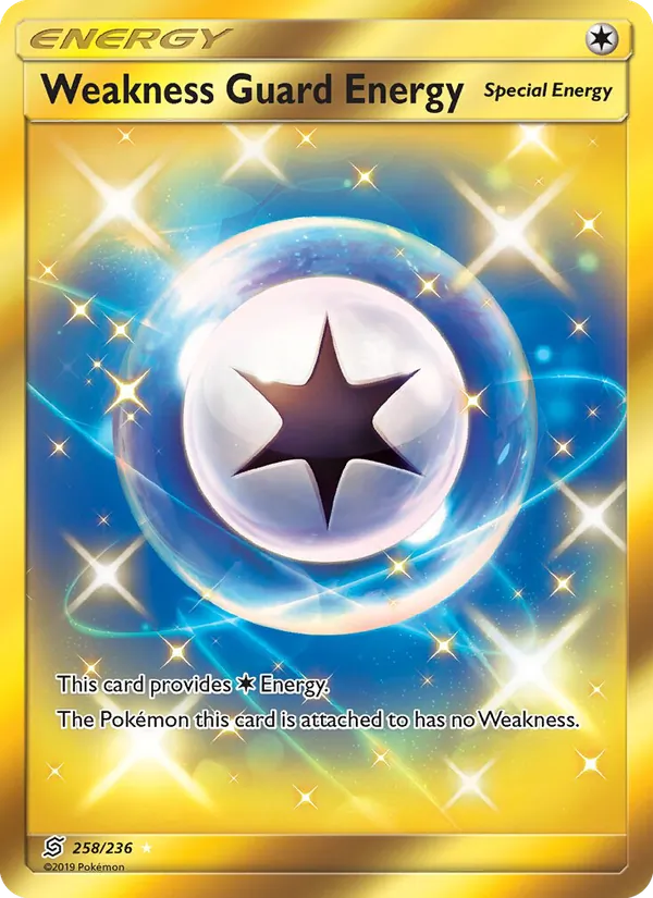 Weakness Guard Energy #258 – Unified Minds card
