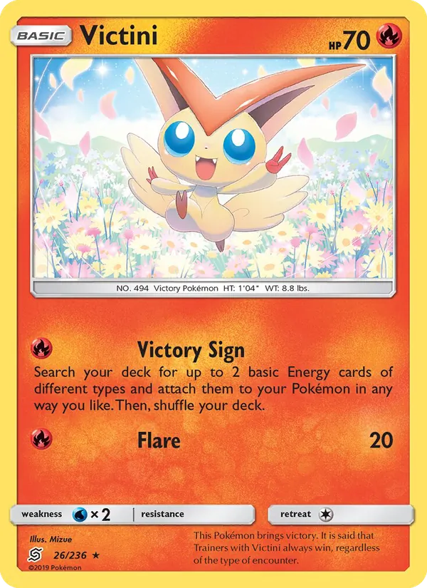 Victini #26 – Unified Minds card