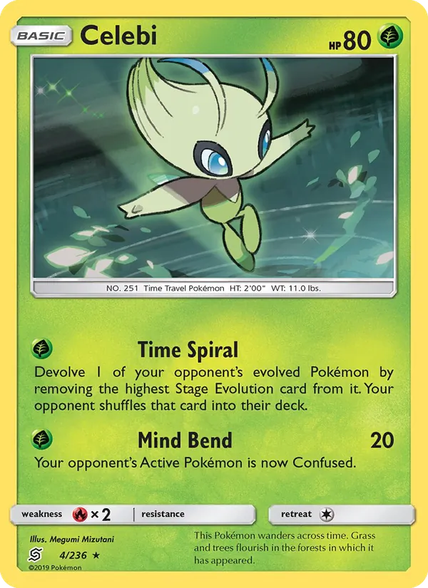 Celebi #4 – Unified Minds card