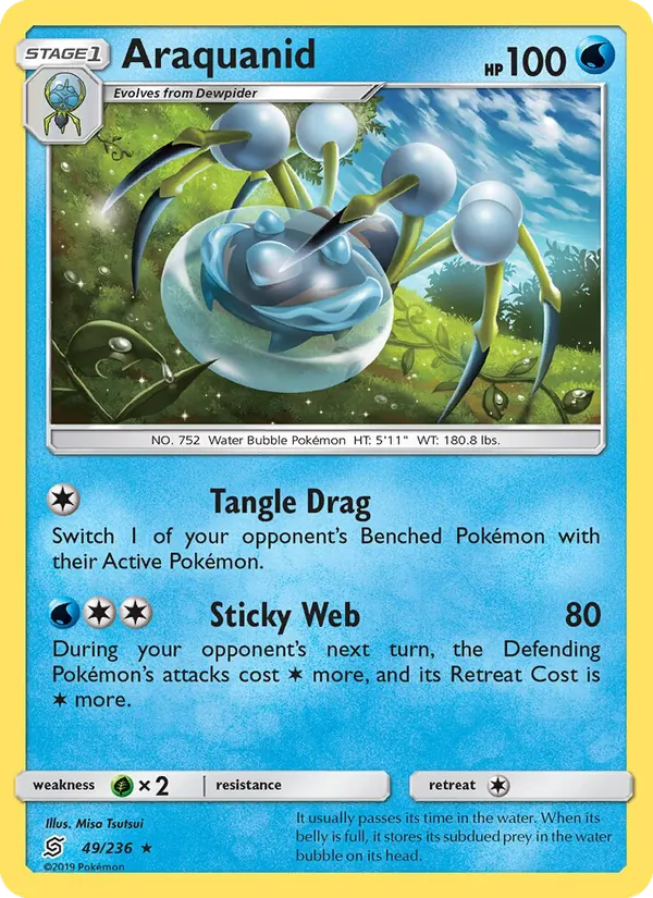 Araquanid #49 – Unified Minds card