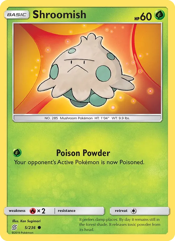 Shroomish #5 – Unified Minds card