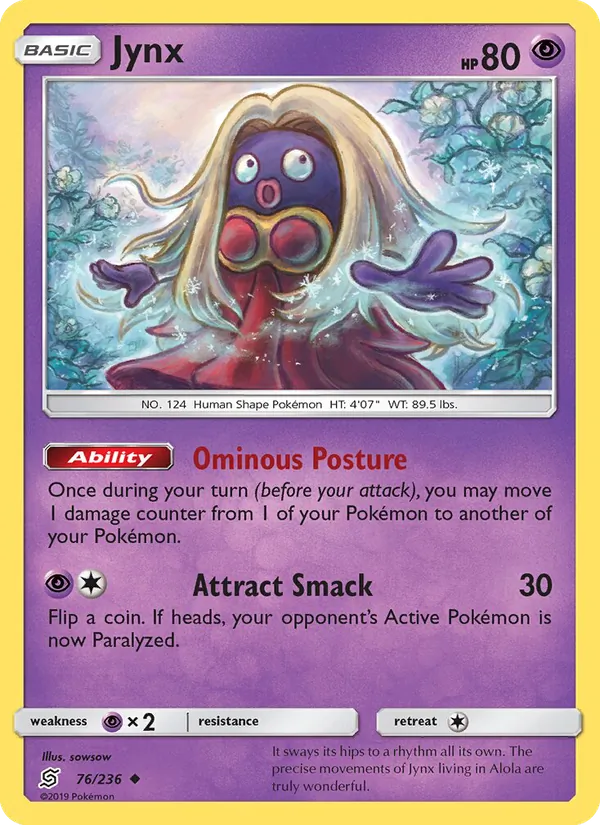 Jynx #76 – Unified Minds card