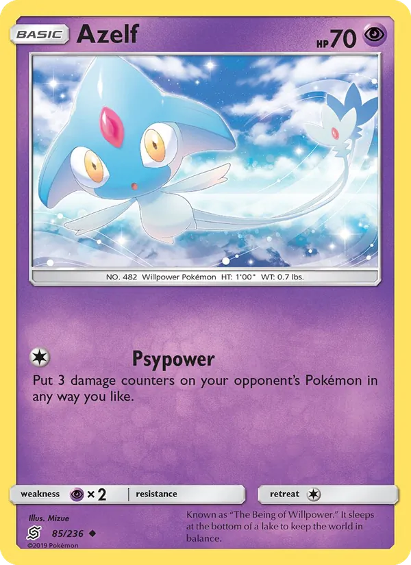 Azelf #85 – Unified Minds card