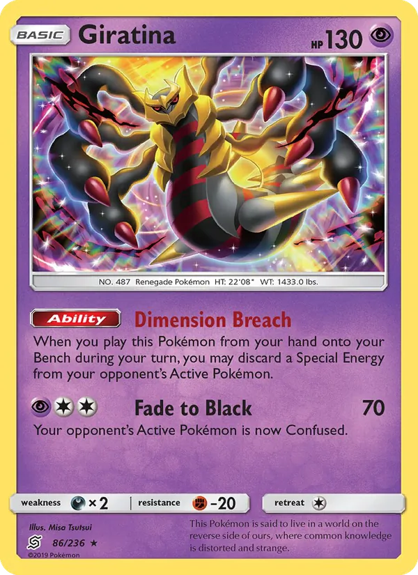 Giratina #86 – Unified Minds card