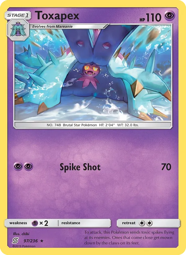 Toxapex #97 – Unified Minds card