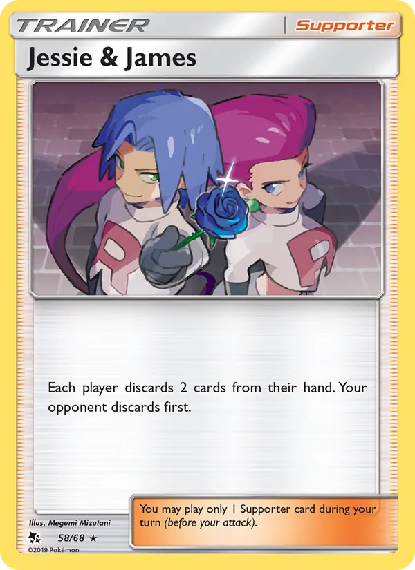 Jessie & James #58 – Hidden Fates card