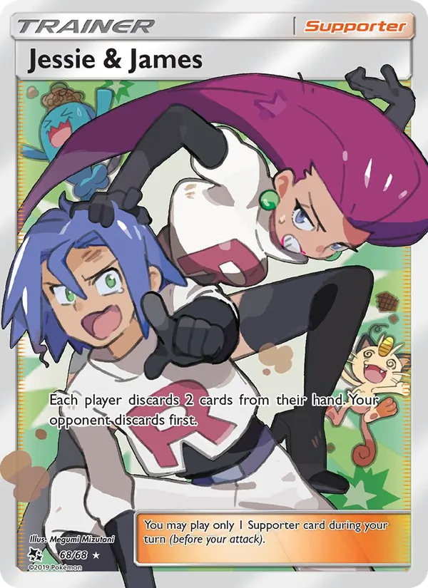 Jessie & James #68 – Hidden Fates card
