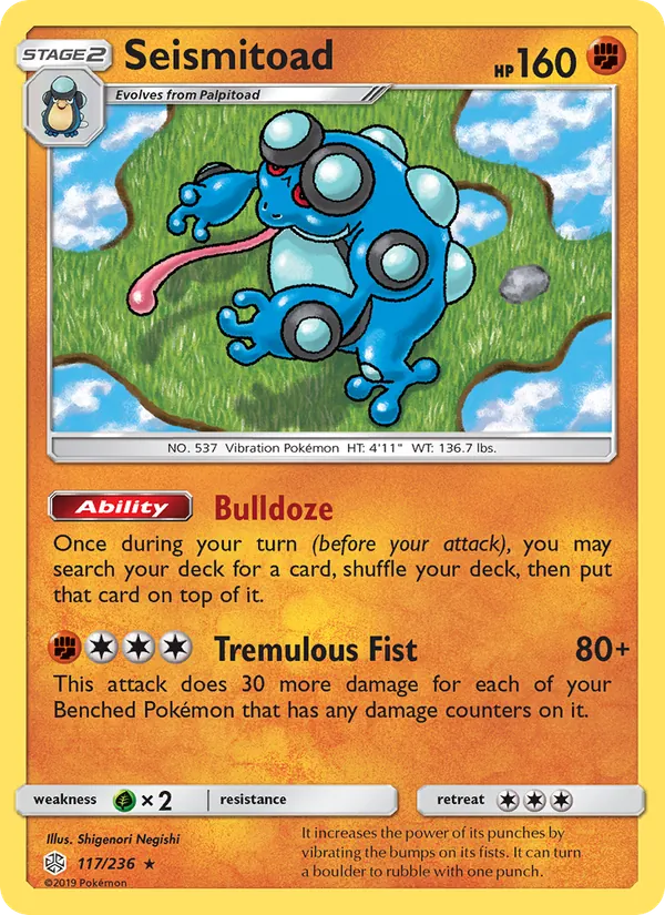 Seismitoad #117 – Cosmic Eclipse card