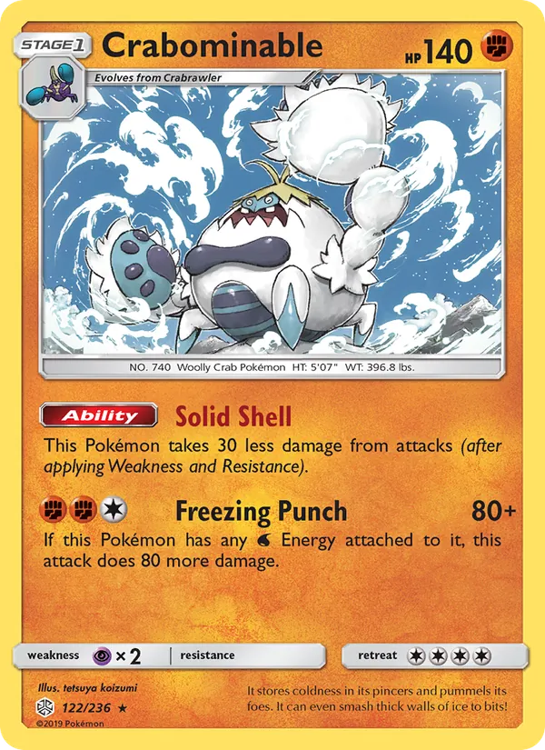 Crabominable #122 – Cosmic Eclipse card