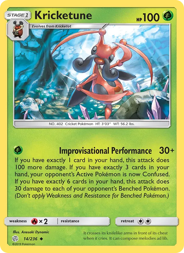 Kricketune #14 – Cosmic Eclipse card