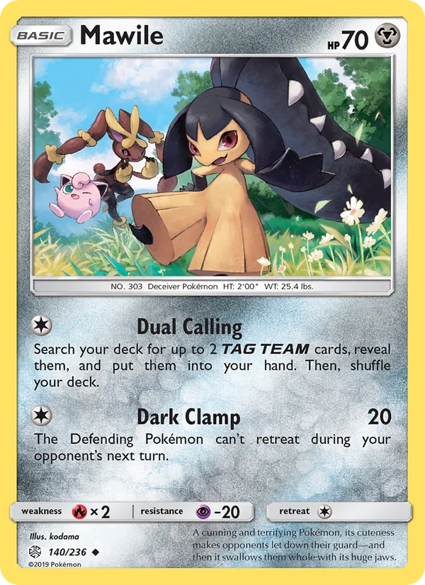 Mawile #140 – Cosmic Eclipse card