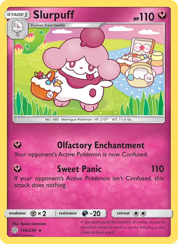 Slurpuff #154 – Cosmic Eclipse card