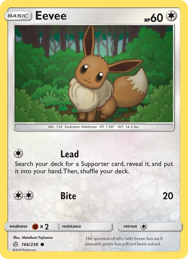 Eevee #166 – Cosmic Eclipse card