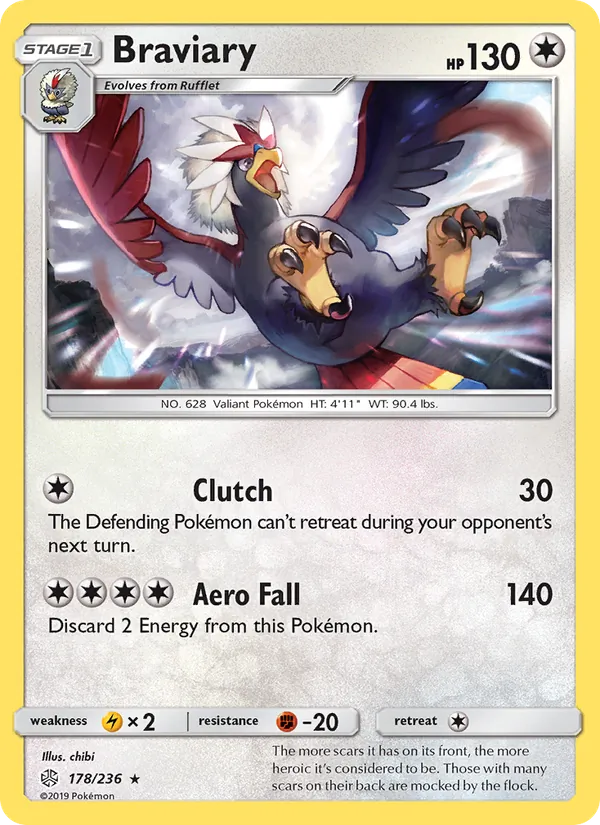 Braviary #178 – Cosmic Eclipse card