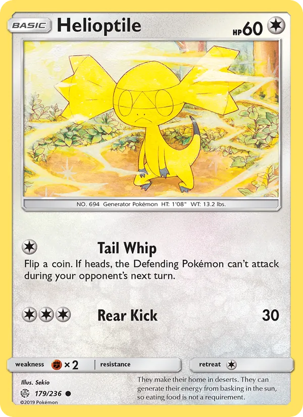 Helioptile #179 – Cosmic Eclipse card