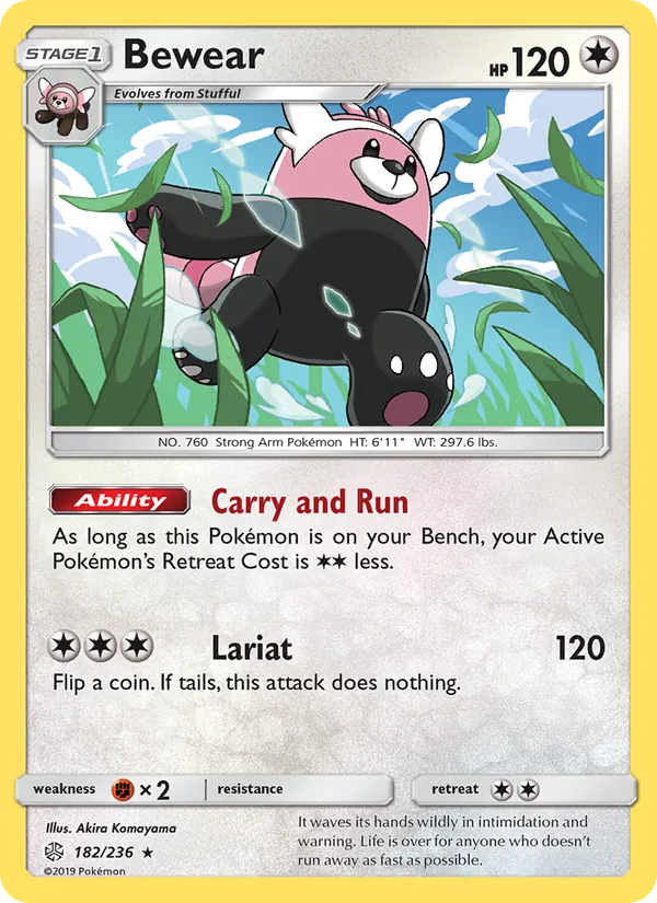 Bewear #182 – Cosmic Eclipse card