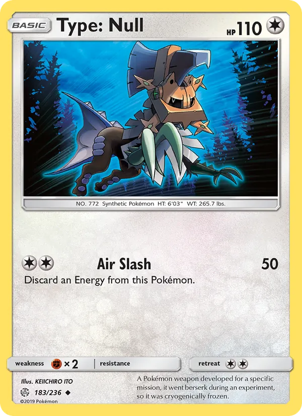 Type: Null #183 – Cosmic Eclipse card