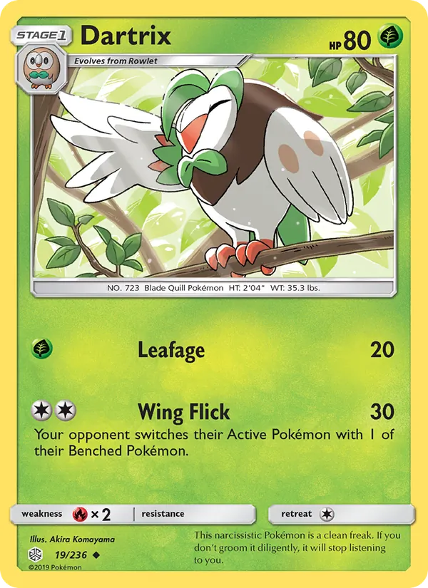 Dartrix #19 – Cosmic Eclipse card