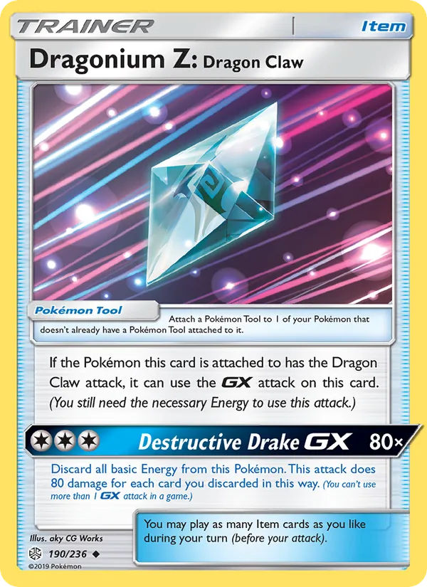Dragonium Z: Dragon Claw #190 – Cosmic Eclipse card