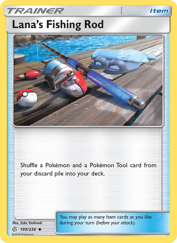 Lana’s Fishing Rod #195 – Cosmic Eclipse card