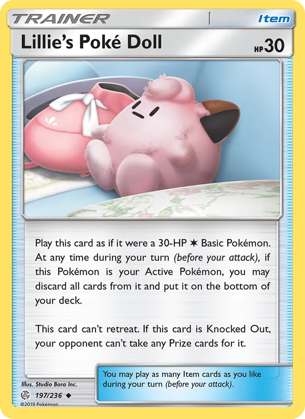 Lillie’s Poké Doll #197 – Cosmic Eclipse card