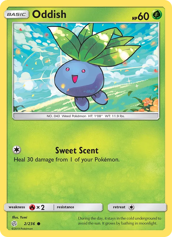 Oddish #2 – Cosmic Eclipse card
