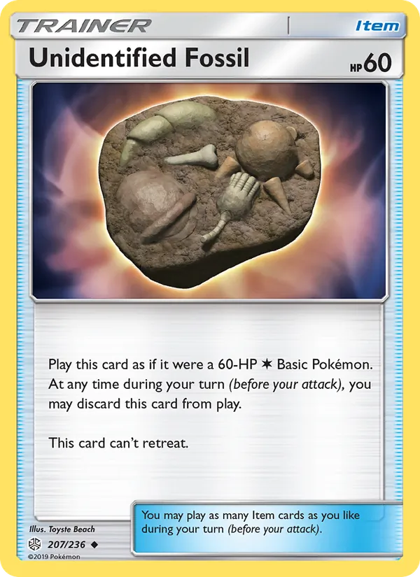 Unidentified Fossil #207 – Cosmic Eclipse card