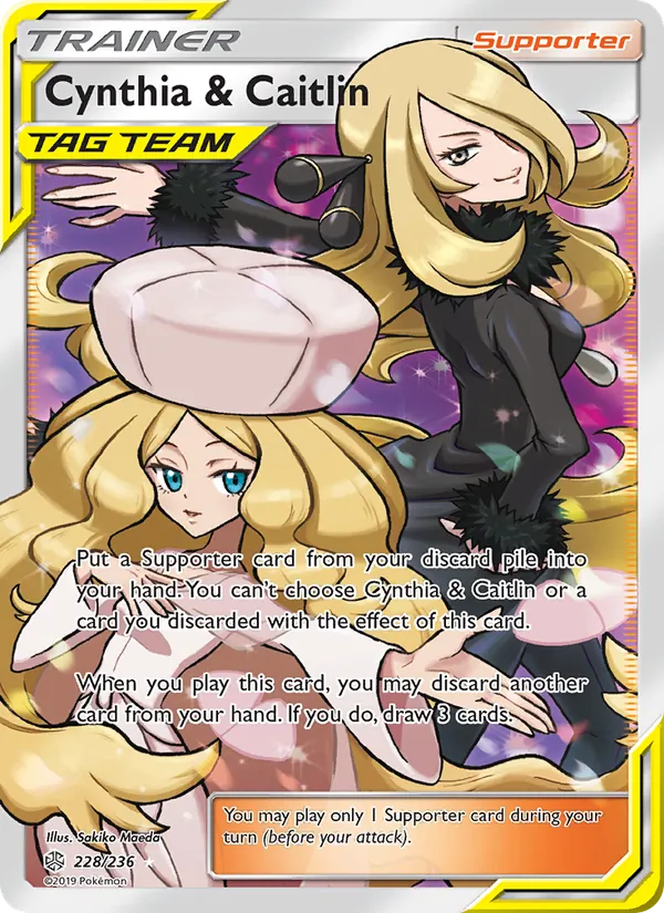 Cynthia & Caitlin #228 – Cosmic Eclipse card