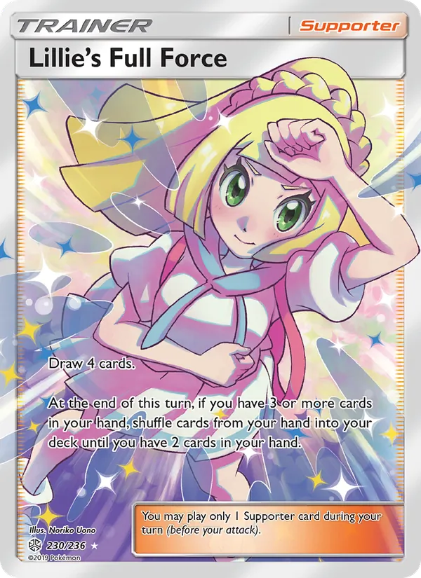 Lillie’s Full Force #230 – Cosmic Eclipse card