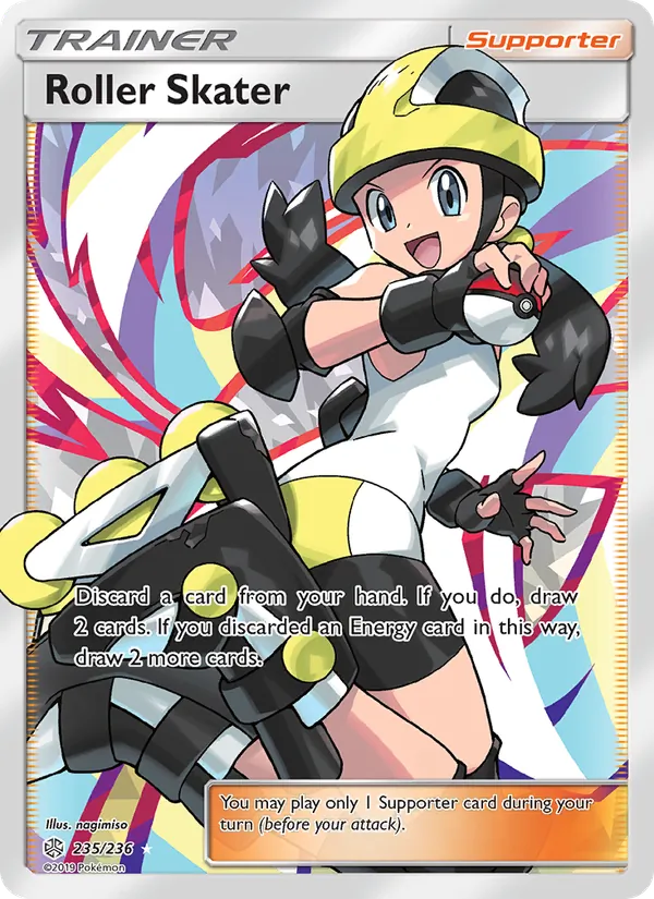 Roller Skater #235 – Cosmic Eclipse card
