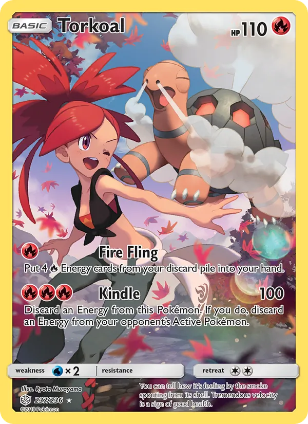 Torkoal #237 – Cosmic Eclipse card