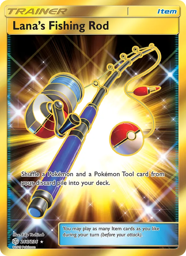Lana’s Fishing Rod #266 – Cosmic Eclipse card