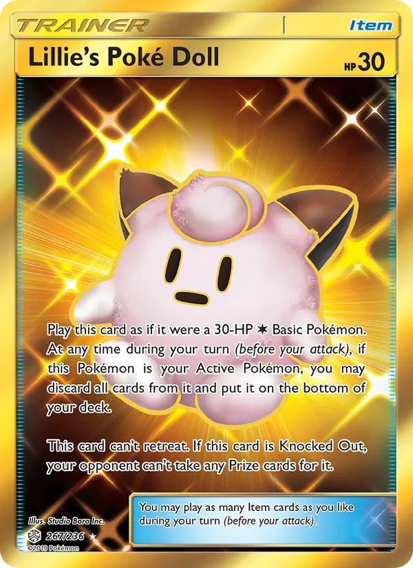 Lillie’s Poké Doll #267 – Cosmic Eclipse card