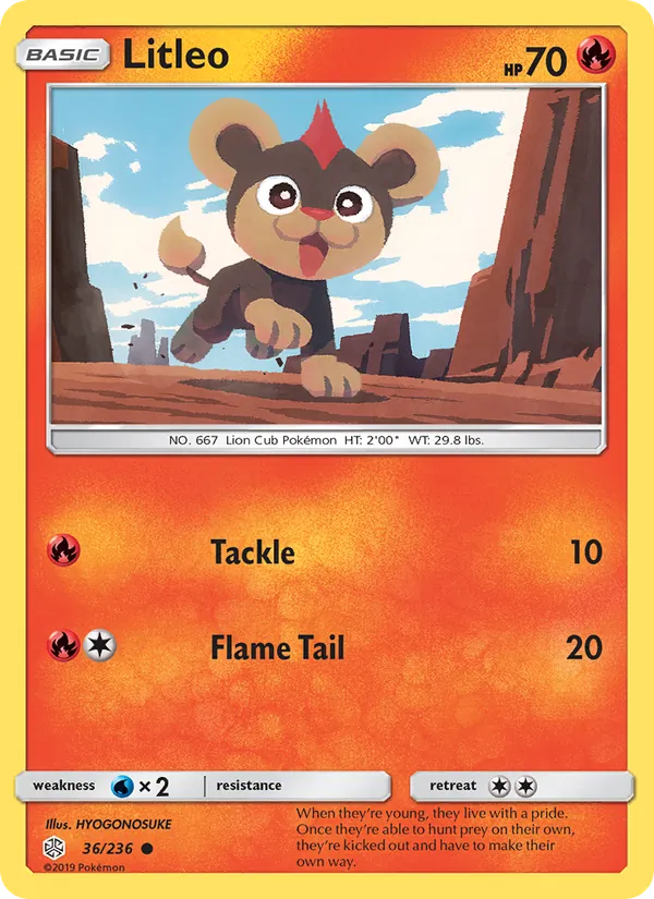 Litleo #36 – Cosmic Eclipse card